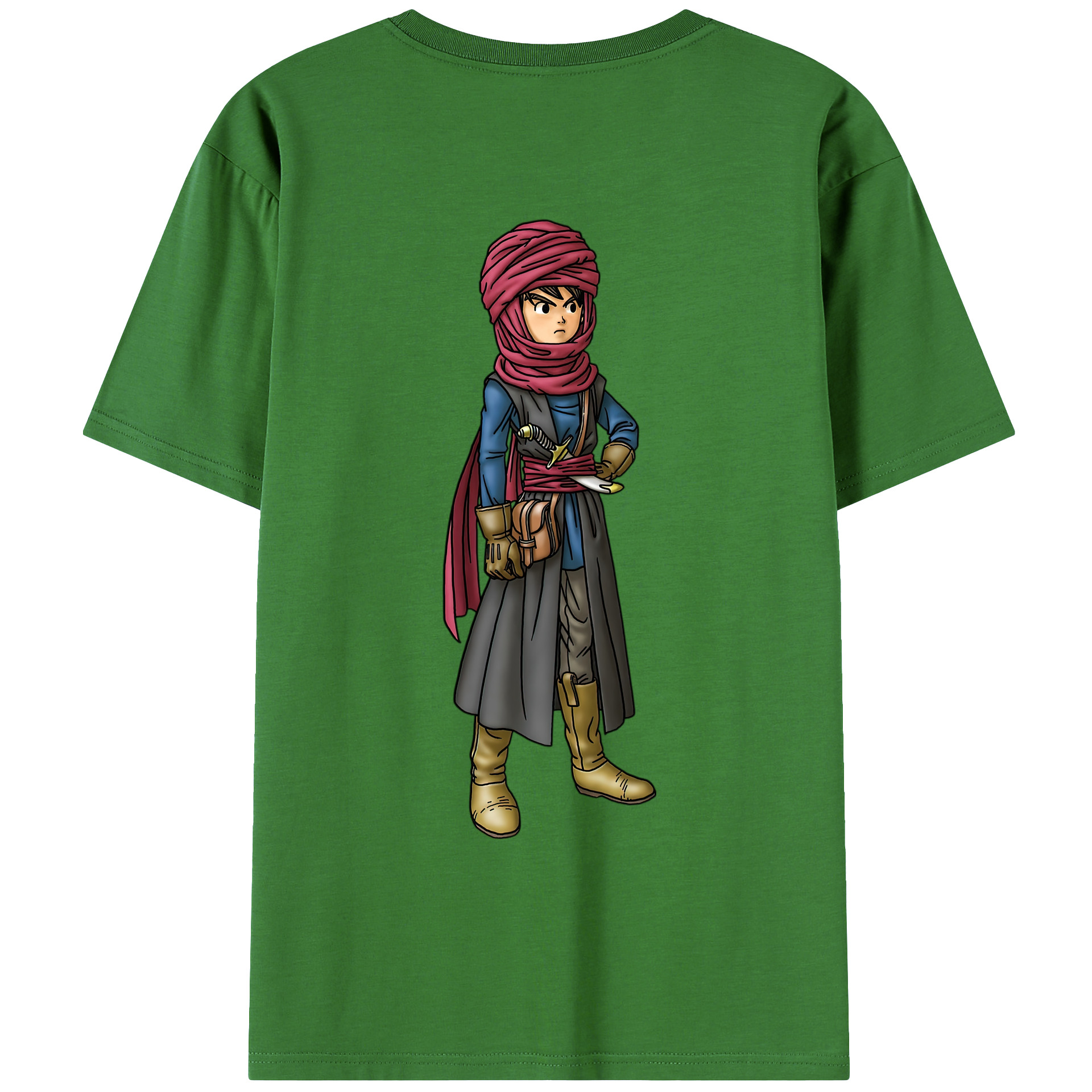 （画像用） ドラゴンクエスト Doragon Kuesuto Dragon Quest レディース半袖Tシャツ(バックプリント)